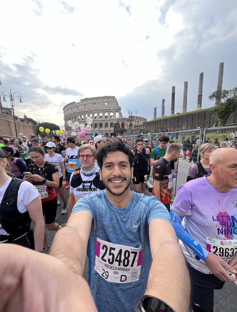 The Rome marathon
