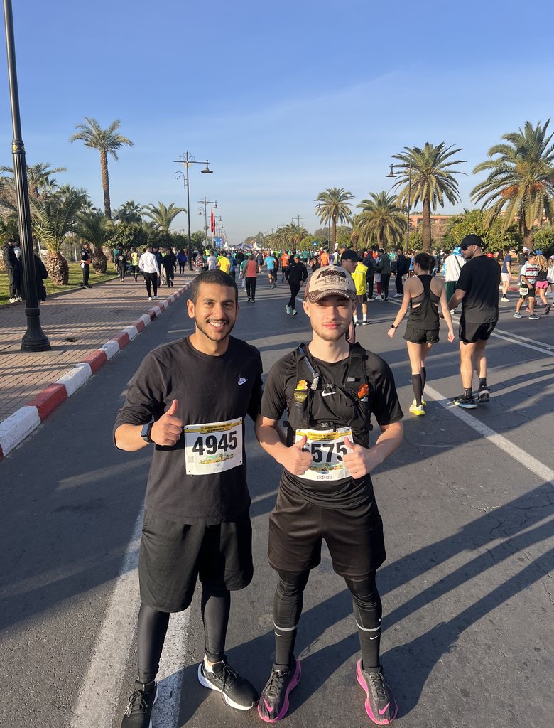 The Morocco marathon